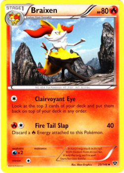 Braixen - XY (Uncommon) [XY-25]