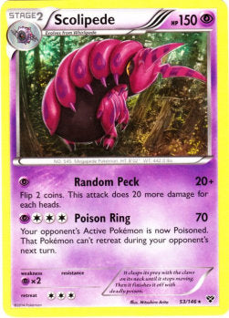 Scolipede - XY (Rare) [XY-53]