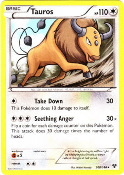 Tauros - XY (Rare) [XY-100]
