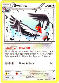Swellow - XY (Rare) [XY-103]