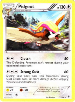 Pidgeot - Flashfire (Rare) [FLF-77]