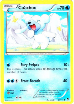 Cubchoo - Furious Fists (Common) [FFI-21]