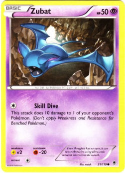 Zubat - Phantom Forces (Common) [PHF-31]