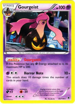 Gourgeist - Phantom Forces (Holo Rare) [PHF-45]