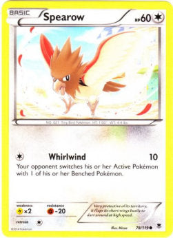 Spearow - Phantom Forces (Common) [PHF-78]