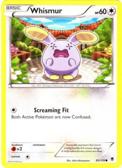 Whismur - Phantom Forces (Common) [PHF-83]