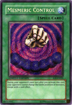 Mesmeric Control (V.2 - Secret Rare) - Shadow of Infinity (Secret Rare) [SOI-SE4]