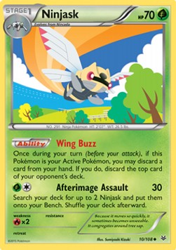 Ninjask - Roaring Skies (Uncommon) [ROS-10]