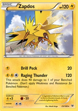 Zapdos - Roaring Skies (Rare) [ROS-23]