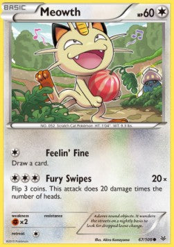 Meowth - Roaring Skies (Common) [ROS-67]