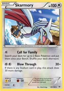 Skarmory - Roaring Skies (Rare) [ROS-69]