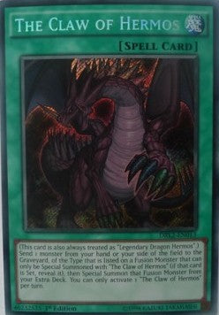 The Claw of Hermos - Dragons of Legend 2 (Secret Rare) [DRL2-013]
