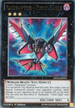 Raidraptor - Fiend Eagle - Dimension of Chaos (Rare) [DOCS-051]