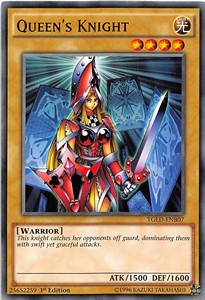 Queen's Knight (V.1 - Common) - Yugi's Legendary Decks (Common) [YGLD-B07]