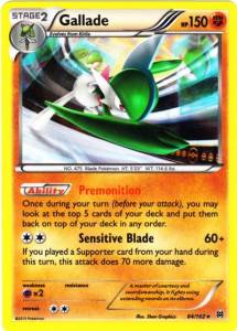 Gallade - BREAKthrough (Holo Rare) [BKT-84]