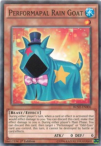 Performapal Rain Goat - Breakers of Shadow (Common) [BOSH-006]