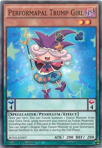 Performapal Trump Girl - Breakers of Shadow (Common) [BOSH-007]