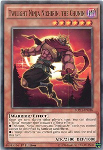 Twilight Ninja Nichirin, the Chunin - Breakers of Shadow (Common) [BOSH-016]