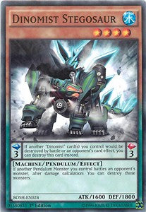 Dinomist Stegosaur - Breakers of Shadow (Common) [BOSH-024]