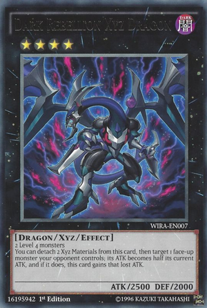Dark Rebellion Xyz Dragon - Wing Raiders (Rare) [WIRA-007]