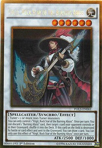 Virgil, Rock Star of the Burning Abyss - Premium Gold: Infinite Gold (Gold Rare) [PGL3-061]