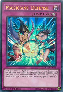 Magicians' Defense (V.1 - Ultra Rare) - The Dark Side of Dimensions Movie Pack (Ultra Rare) [MVP1-028]