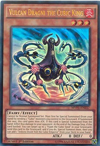 Vulcan Dragni the Cubic King (V.1 - Ultra Rare) - The Dark Side of Dimensions Movie Pack (Ultra Rare) [MVP1-037]