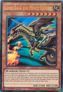 Lord Gaia the Fierce Knight (V.1 - Ultra Rare) - The Dark Side of Dimensions Movie Pack (Ultra Rare) [MVP1-050]