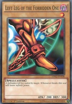 Left Leg of the Forbidden One - Legendary Decks II (Common) [LDK2-Y08]