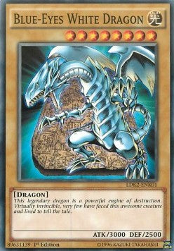 Blue-Eyes White Dragon (V.3 - Common) - Legendary Decks II (Common) [LDK2-K01]