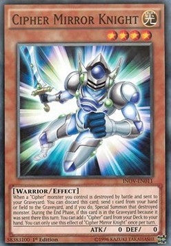 Cipher Mirror Knight - Invasion: Vengeance (Common) [INOV-011]
