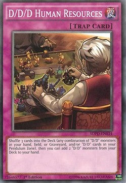 D/D/D Human Resources - Structure Deck: Pendulum Domination (Common) [SDPD-034]
