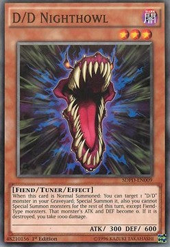 D/D Nighthowl - Structure Deck: Pendulum Domination (Common) [SDPD-009]