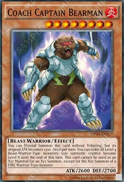 Coach Captain Bearman - OTS Tournament Pack 4 (Common) [OP04-019]