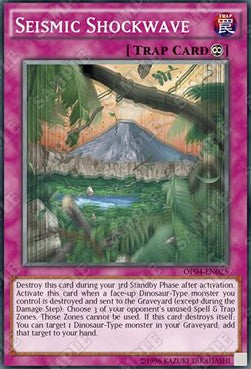 Seismic Shockwave - OTS Tournament Pack 4 (Common) [OP04-025]