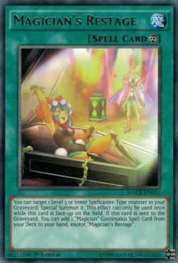 Magician's Restage - Maximum Crisis (Rare) [MACR-051]