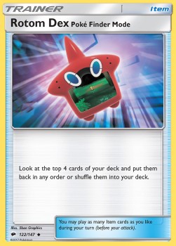 Rotom Dex Poké Finder Mode