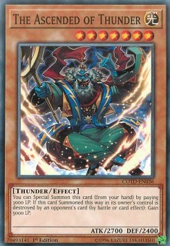 The Ascended of Thunder - Code of the Duelist (Common) [COTD-036]