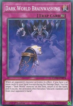 Dark World Brainwashing - Code of the Duelist (Common) [COTD-074]