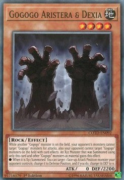 Gogogo Aristera & Dexia - Code of the Duelist (Common) [COTD-092]