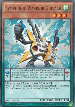 Symphonic Warrior Guitaar - 2017 Mega-Tin Mega Pack (Common) [MP17-232]