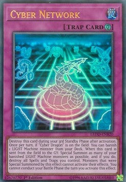 Cyber Network (V.2 - Ultra Rare) - Legendary Dragon Decks (Ultra Rare) [LEDD-B20]