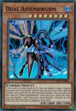 Dual Assembwurm - Structure Deck: Cyberse Link (Super Rare) [SDCL-008]