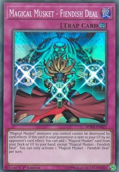 Magical Musket - Fiendish Deal - Spirit Warriors (Super Rare) [SPWA-027]