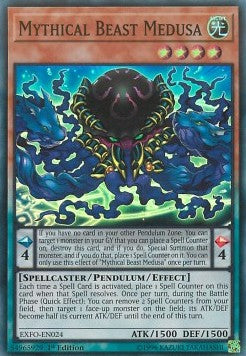 Mythical Beast Medusa - Extreme Force (Super Rare) [EXFO-024]