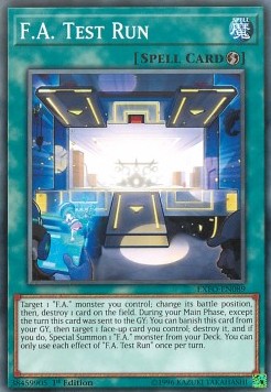F.A. Test Run - Extreme Force (Common) [EXFO-089]
