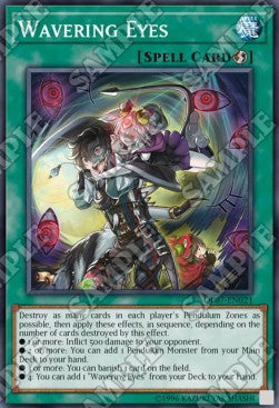 Wavering Eyes - OTS Tournament Pack 7 (Common) [OP07-021]