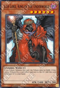 Lich Lord, King of the Underworld - Structure Deck: Lair of Darkness (Common) [SR06-005]