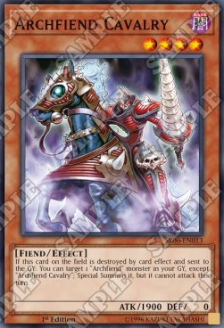 Archfiend Cavalry - Structure Deck: Lair of Darkness (Common) [SR06-013]