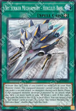 Sky Striker Mecharmory - Hercules Base - Dark Saviors (Super Rare) [DASA-037]